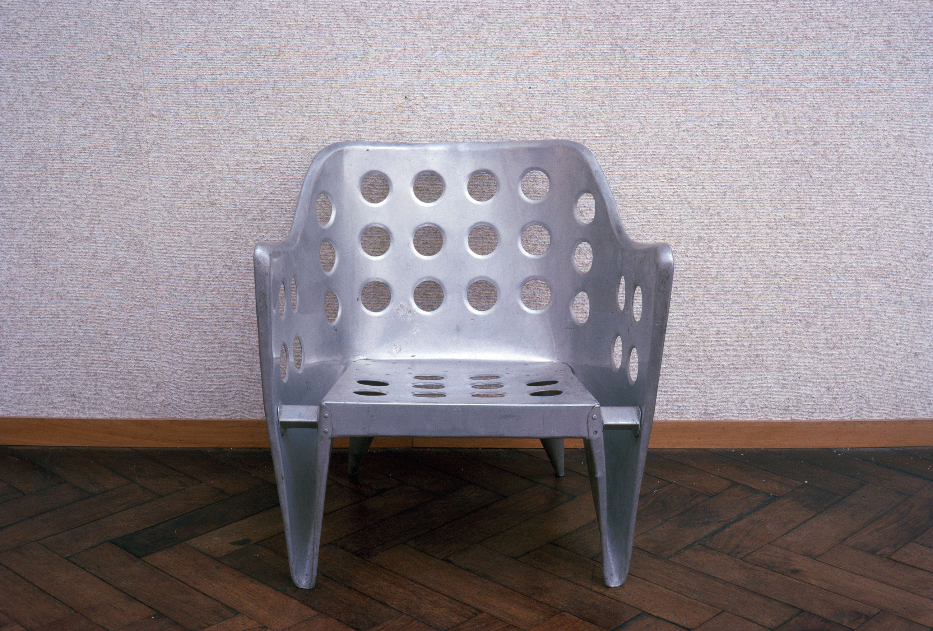 stamped metal chairs