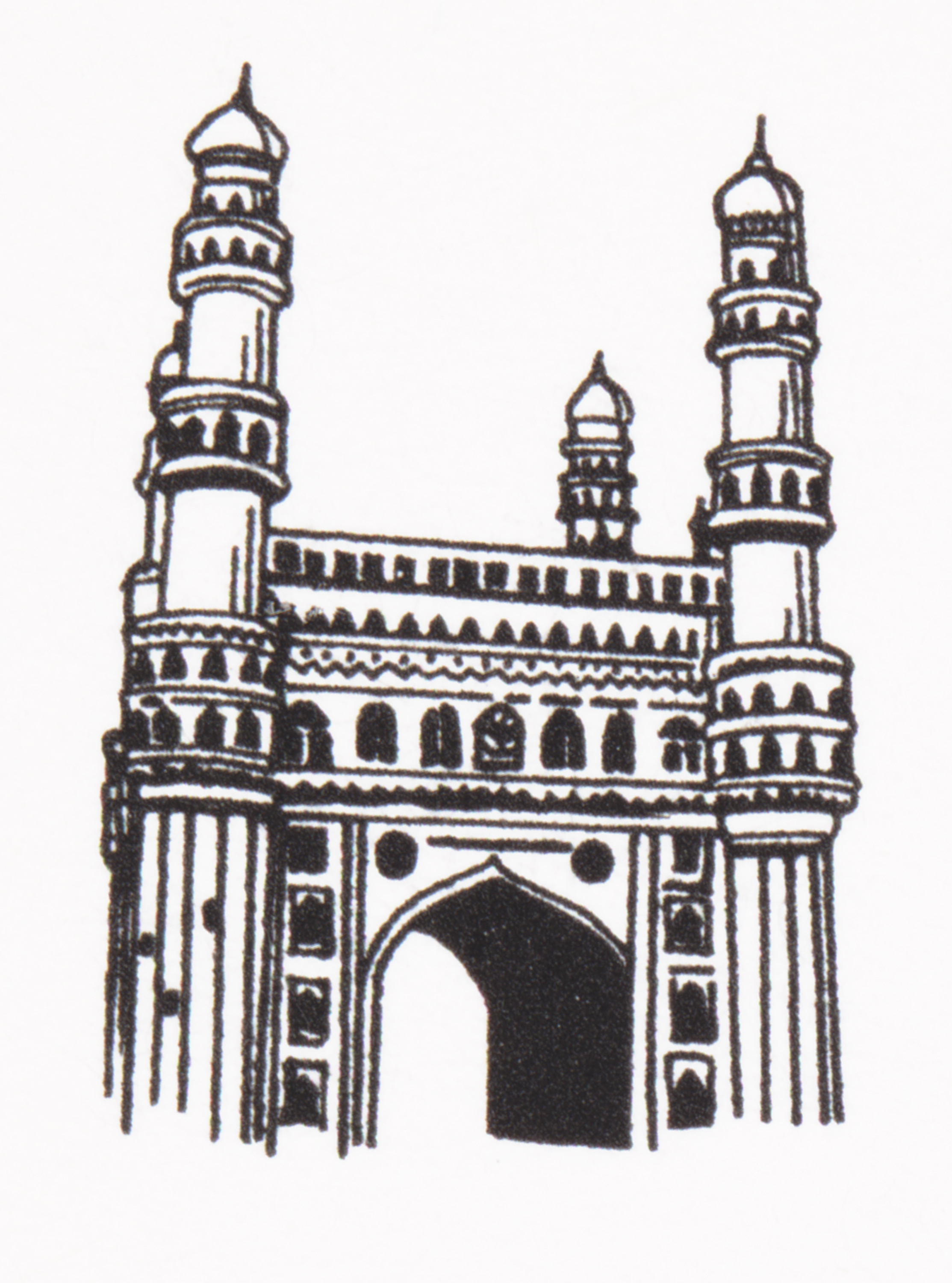 Charminar, Hyderabad by Another-Scarlet-Lily | Amazing art painting, Cool  art drawings, Abstract art painting