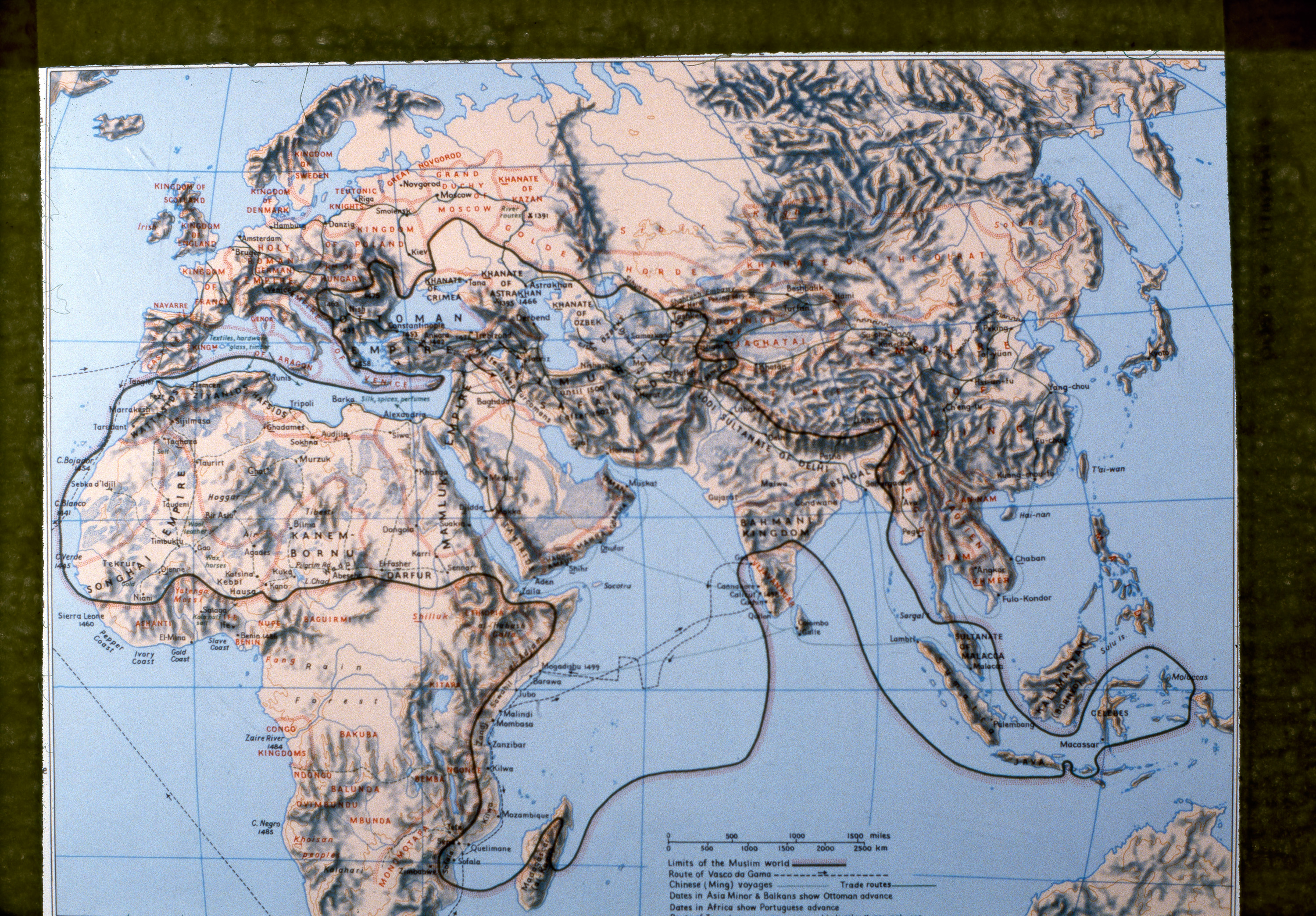 The Muslim World c. A.D. 1500